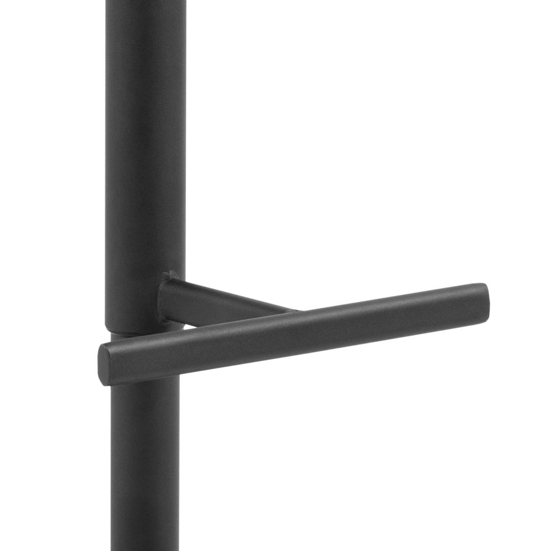 Barkruk Adisa 8211 Stof Basel Donkergrijs 8211 Staal Minimale Bestelling 2 Stuks