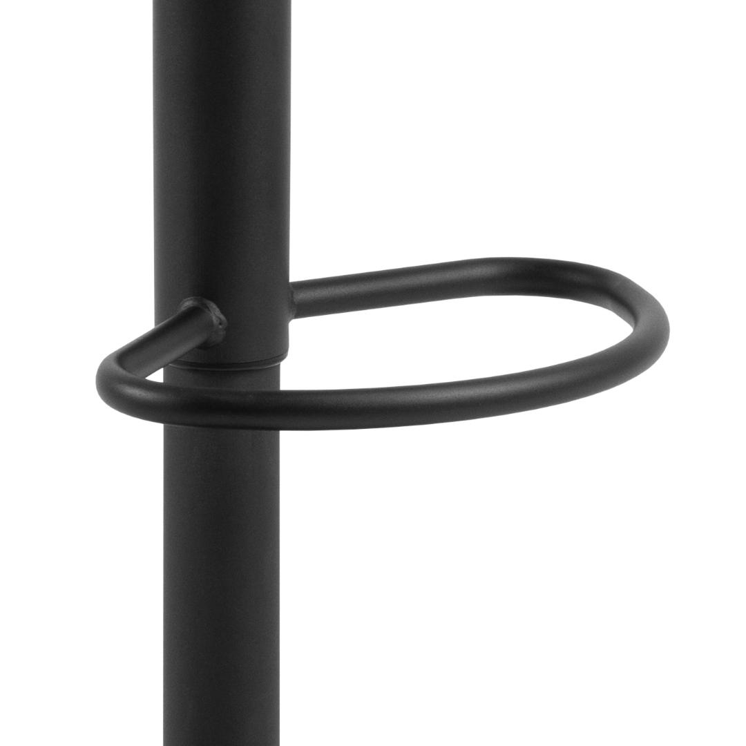 Barkruk Grace 8211 Stof Apia Donkergrijs 8211 Staal Minimale Bestelling 2 Stuks