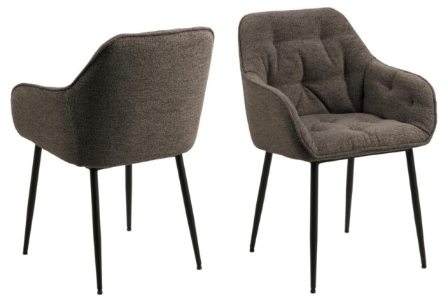 Eetkamerstoel Brooke Met Armleuning Minimale Bestelling 2 Stuks