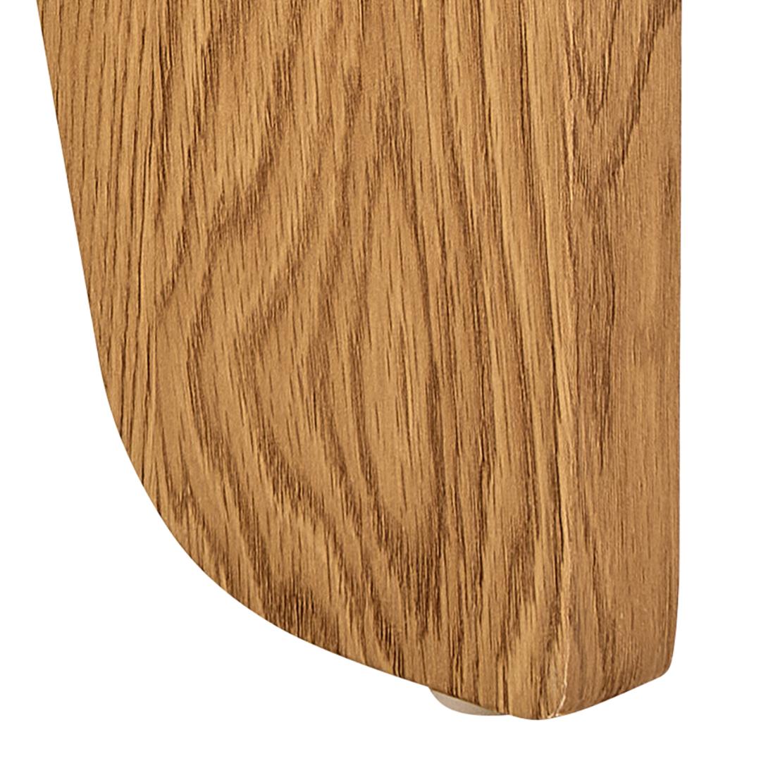 Bijzettafel Dockland 8211 Ruw Travertijn 8211 Eiken Melamine