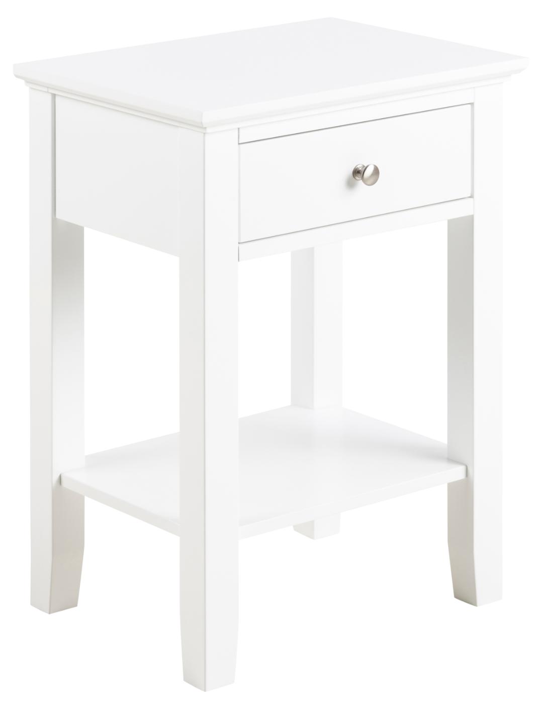 Nachtkastje Linnea 8211 Wit Mdf