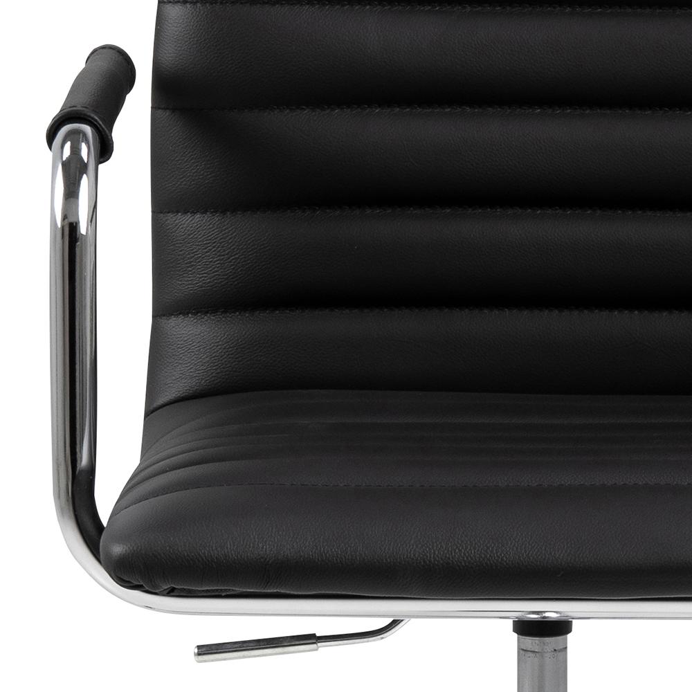 Bureaustoel Winslow 8211 Met Armleuningen 8211 Zwart Kunstleer