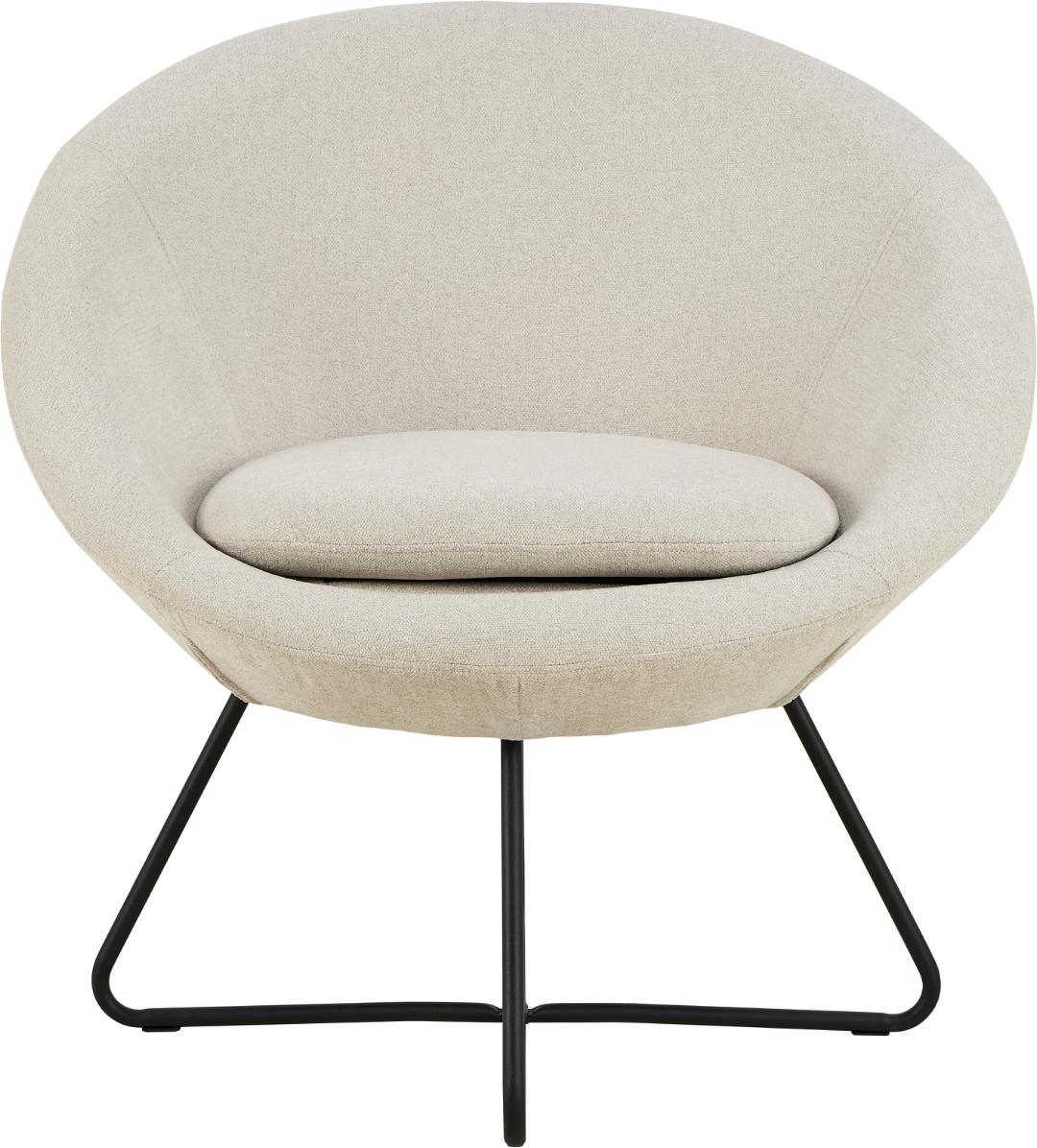 Loungestoel Center 8211 Stof Apia Beige Texture Loungestoel Center 8211 Stof Apia Beige Texture
