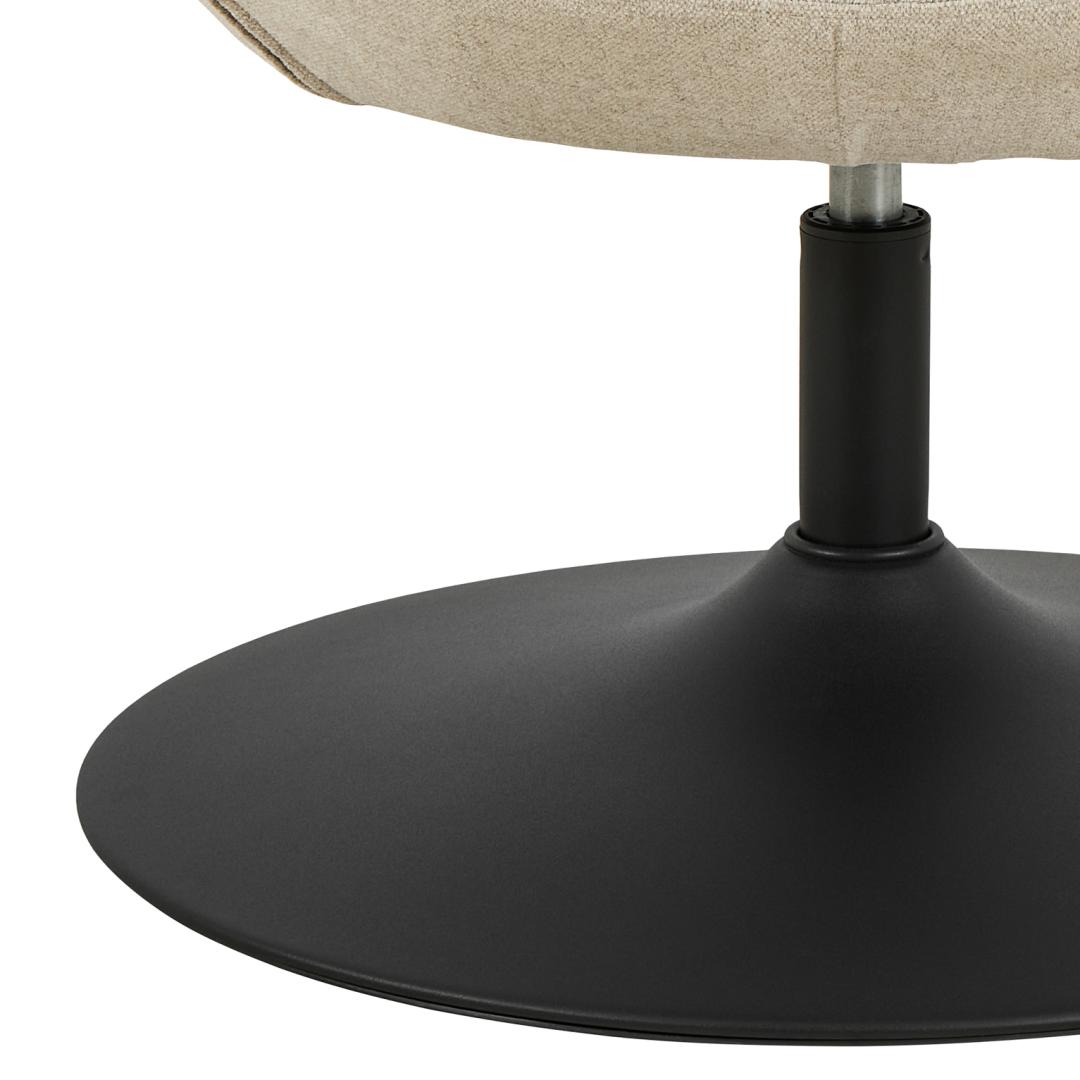 Loungestoel Middelste 8211 Stof Beige