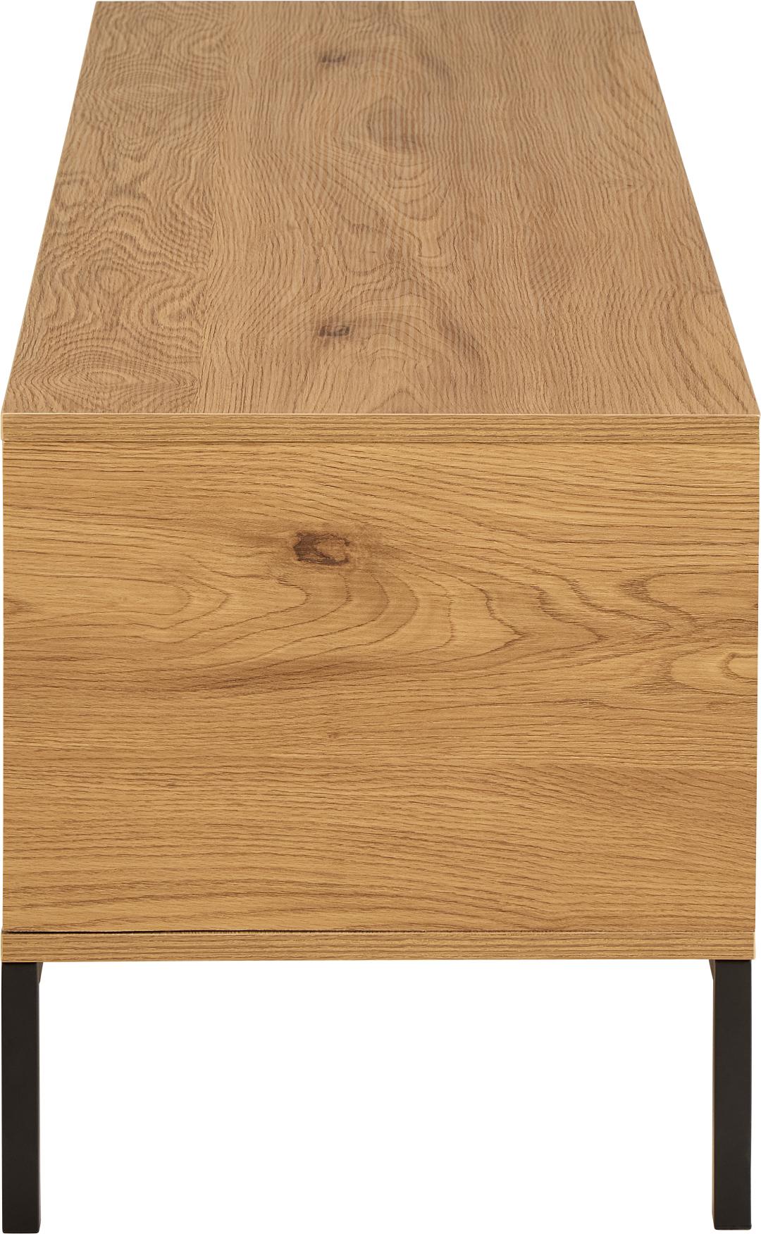 Tv Meubel Seaford 8211 Eikenhout 8211 Staal