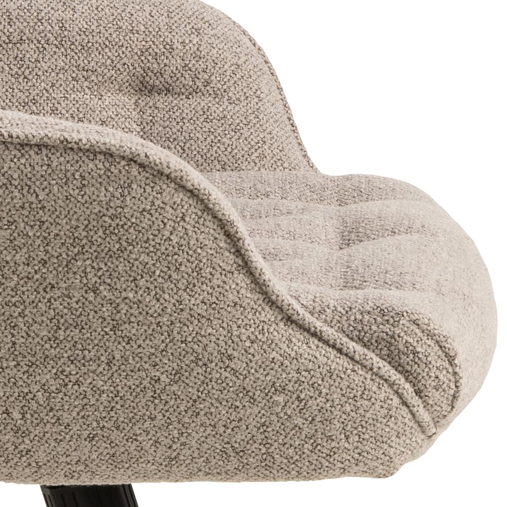 Bureaustoel Erik 8211 Met Armleuningen 8211 Stof Monza Beige