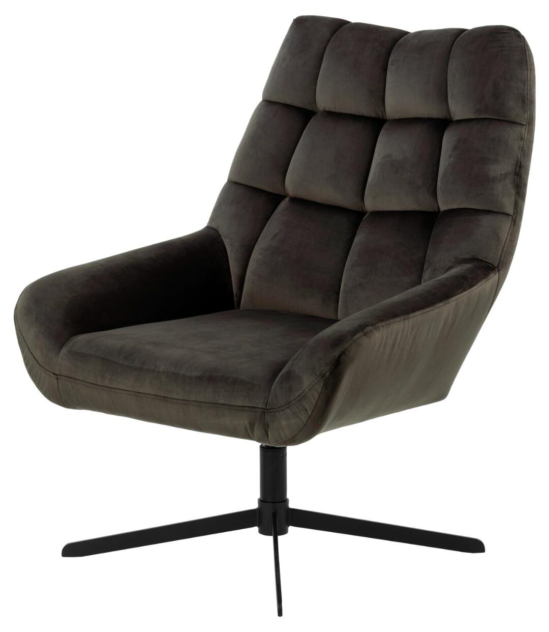 Fauteuil Parijs 8211 Stof Vic Grijs Bruin
