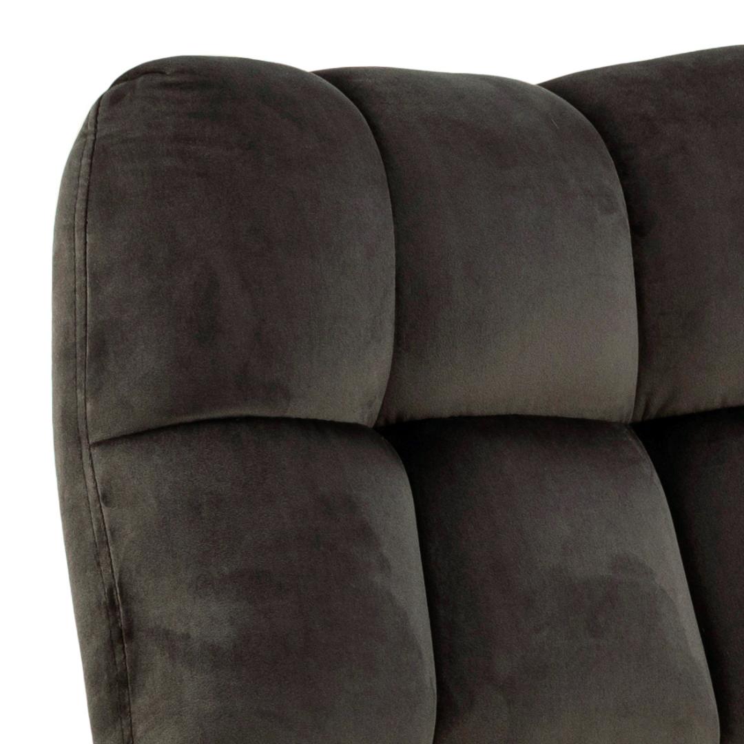Fauteuil Parijs 8211 Stof Vic Grijs Bruin