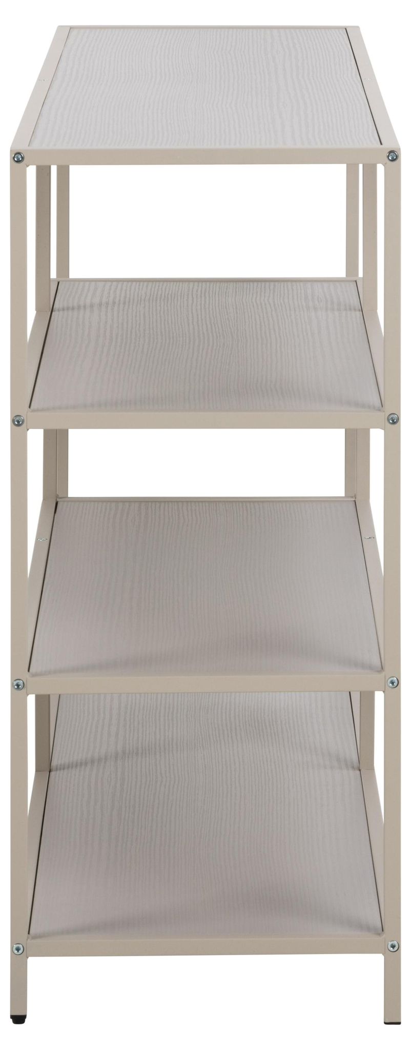 Boekenkast Seaford 8211 Grijs Ruw Staal 8211 Grijs Melamine Planken