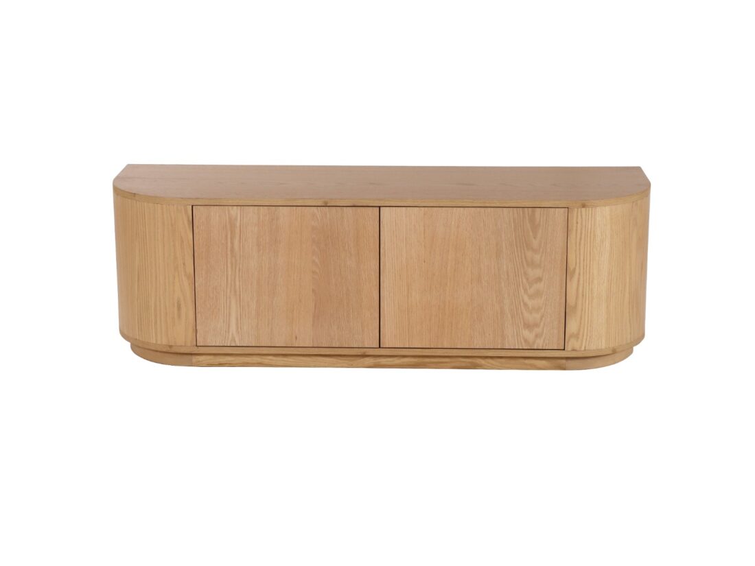 Tv Dressoir Novero 8211 Naturel Eiken 8211 140 Cm