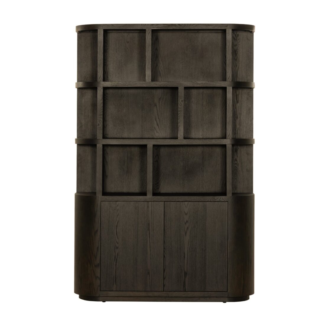 Wandkast Novero 8211 Hout Espresso 8211 145cm
