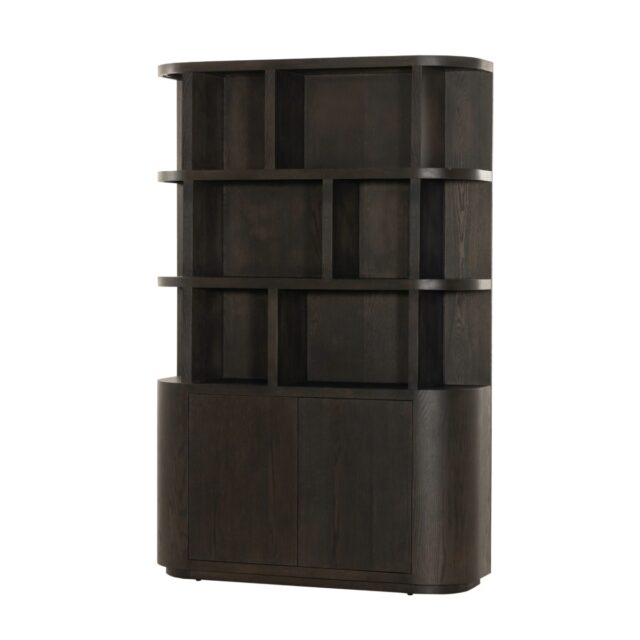 Wandkast Novero 8211 Hout Espresso 8211 145cm