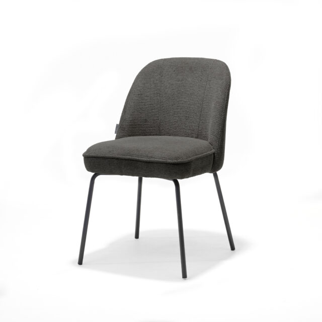 Eetkamerstoel Luxor 8211 Stof Aragon Antraciet