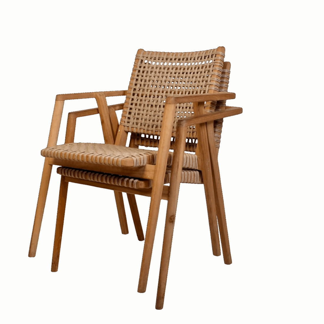Tuinstoel Anya 8211 Teakhout 8211 Stapelbaar