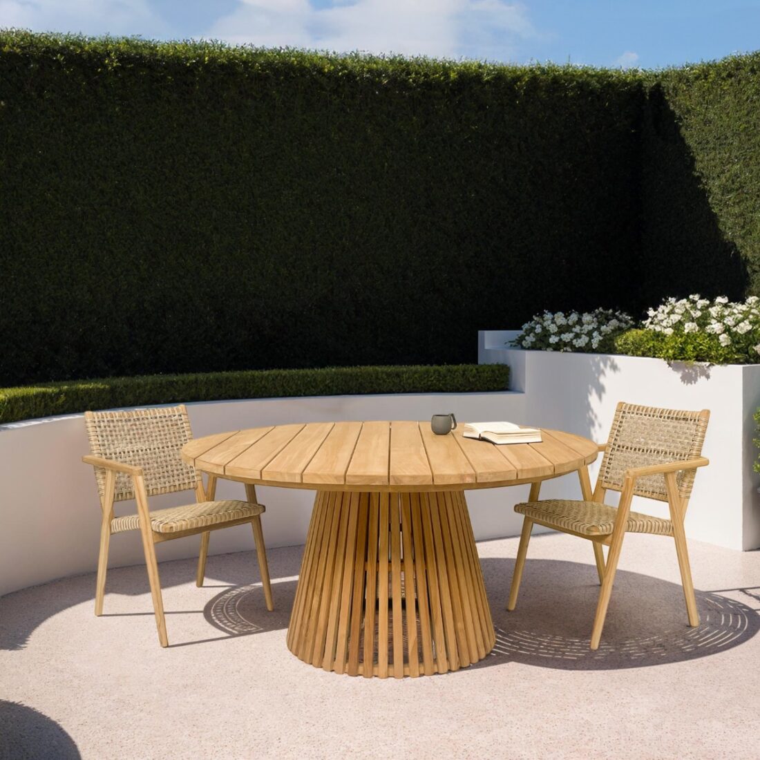 Tuinstoel Anya 8211 Teakhout 8211 Stapelbaar