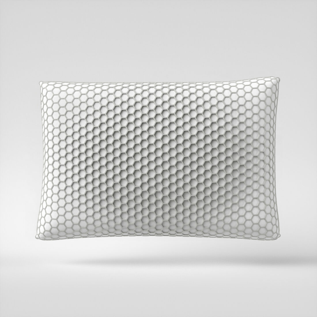 Tpe Veerkrachtig Stevig Kernkussen Grijs 60 X 40 X 13