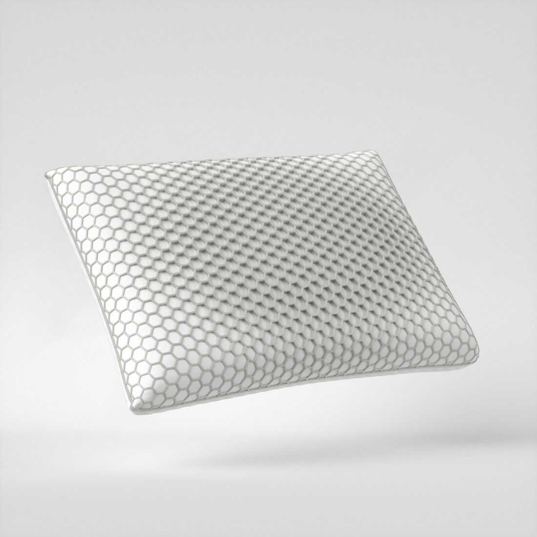 Tpe Veerkrachtig Stevig Kernkussen Grijs 60 X 40 X 13