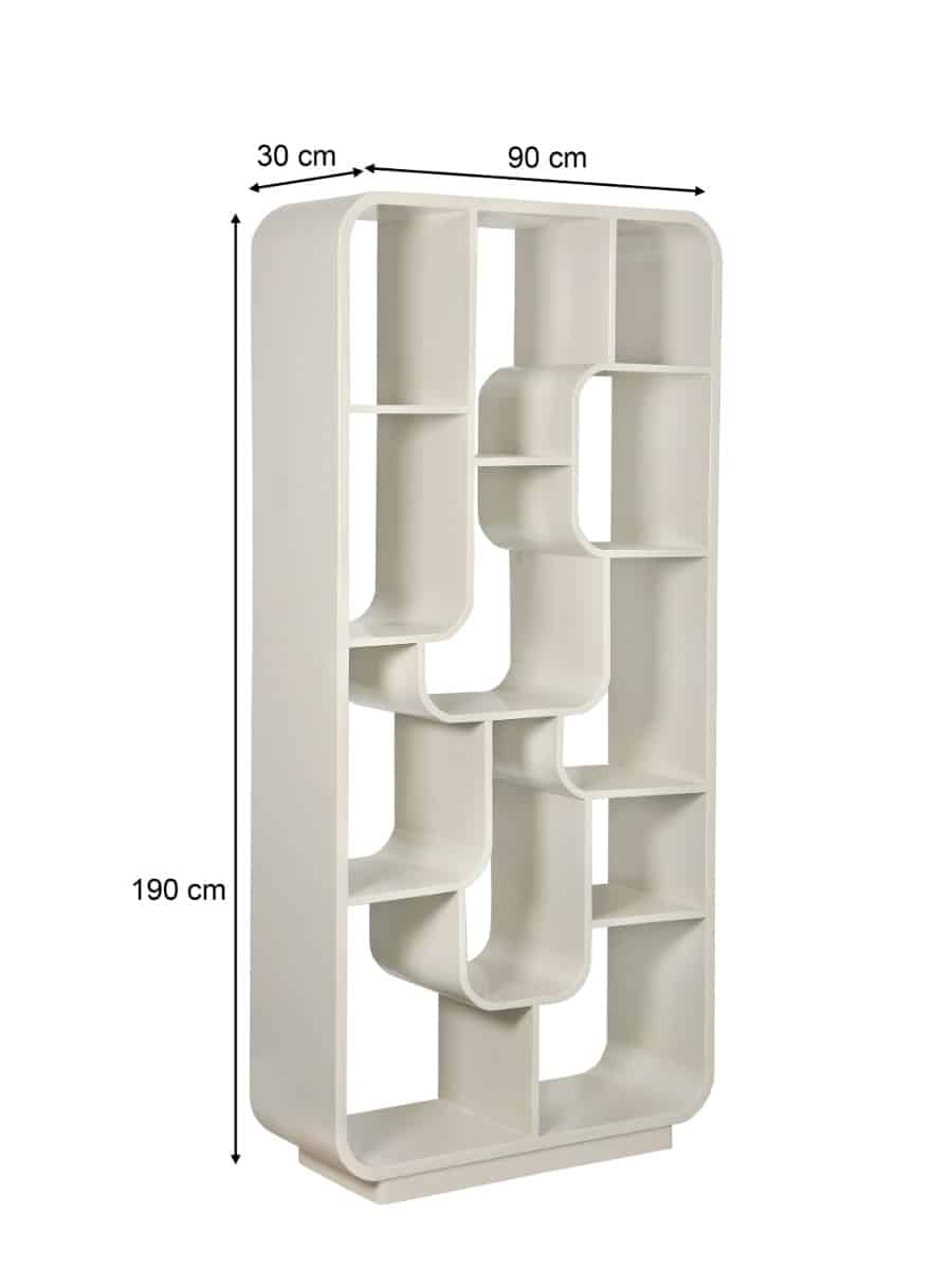 Wandmeubel Brix Logan 8211 Off Wit