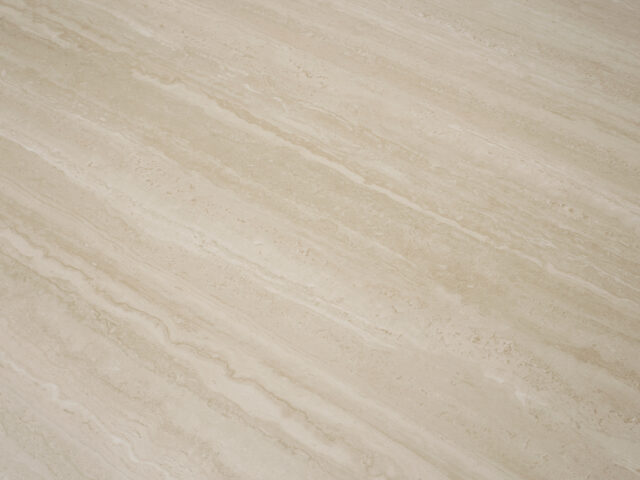 Eetkamertafel Delos 8211 Travertin Deckstone 8211 220 215 100 Cm 8211 Eiken Naturel Kolomvoet