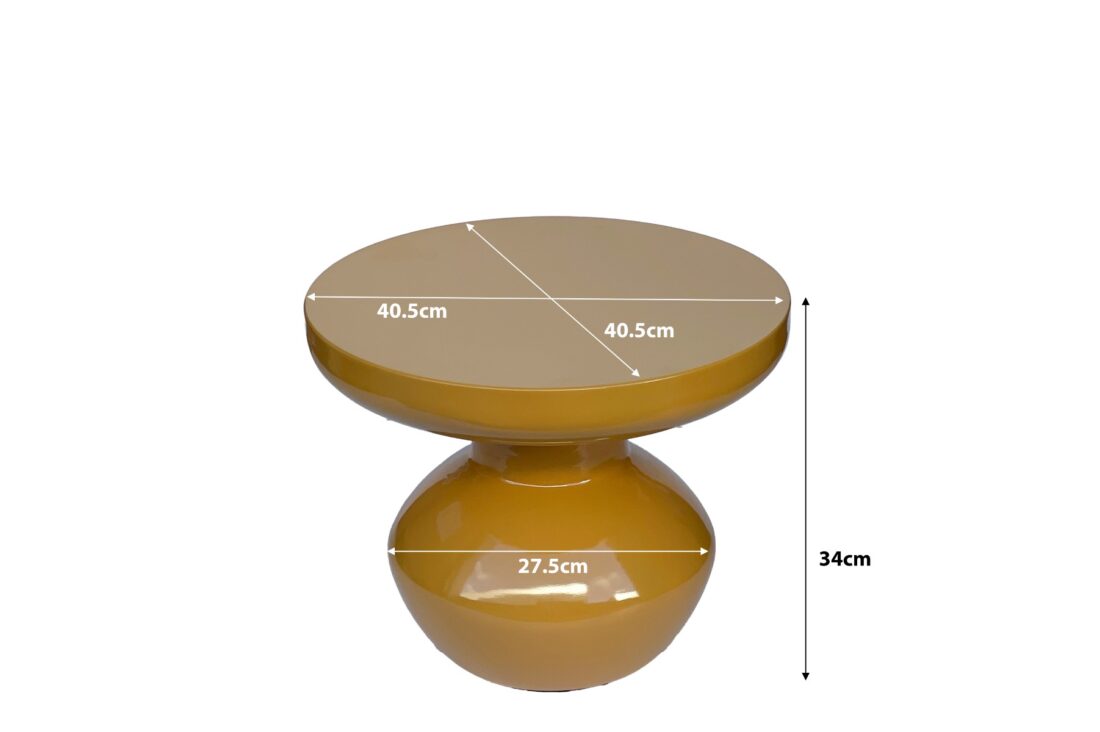 Bijzettafel Brix Lou 8211 Kleur Mosterd