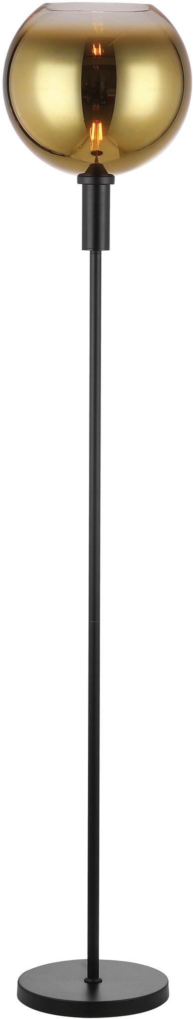 Vloerlamp V850 8211 Goudkleur 8211 1 Lichts 8211 V850 Goud