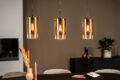 Hanglamp H850 - 3-lichts - goudkleur