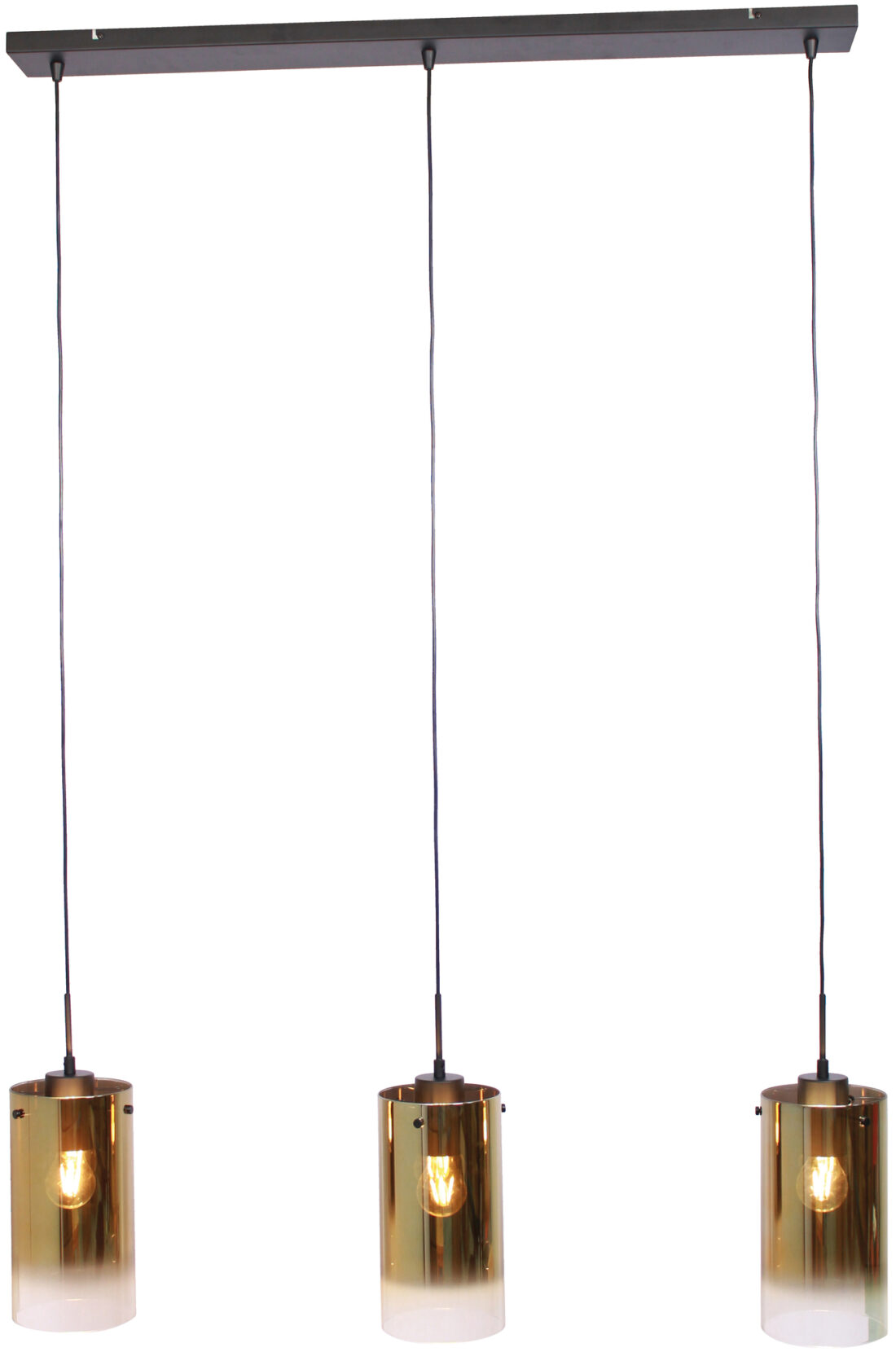 Hanglamp H850 8211 3 Lichts 8211 Goudkleur