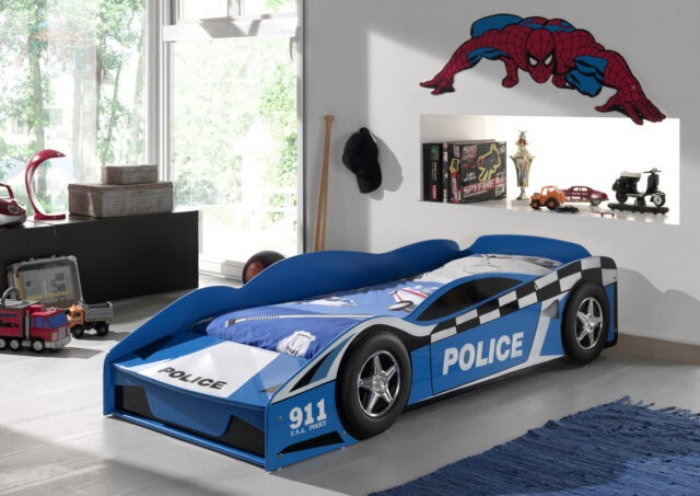 Peuters Politieauto 70x140cm