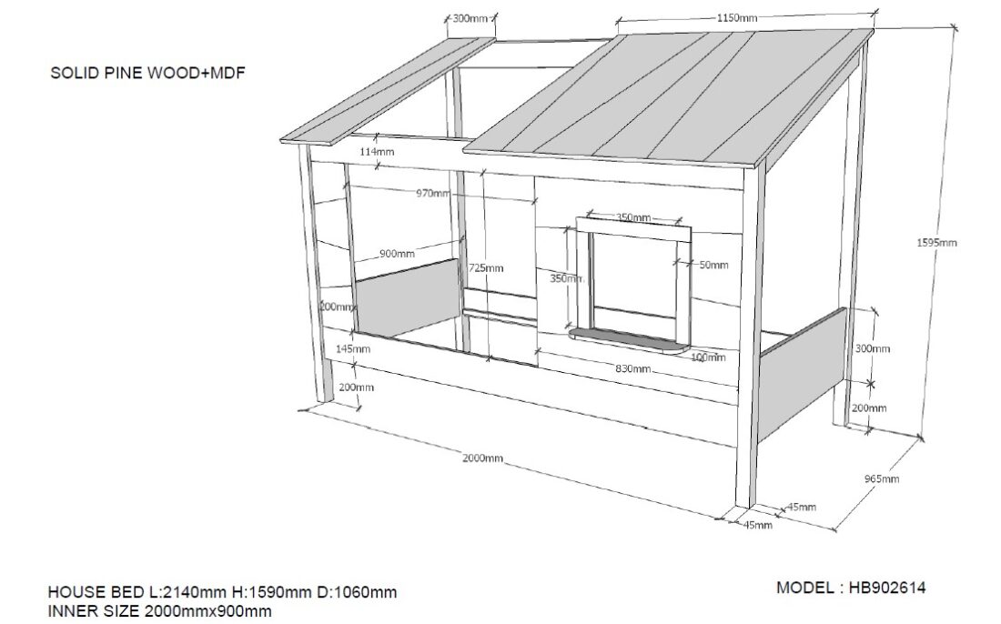 This Housebed Combinatie Bestaat Uit Een Huisbed En Een Bedlade