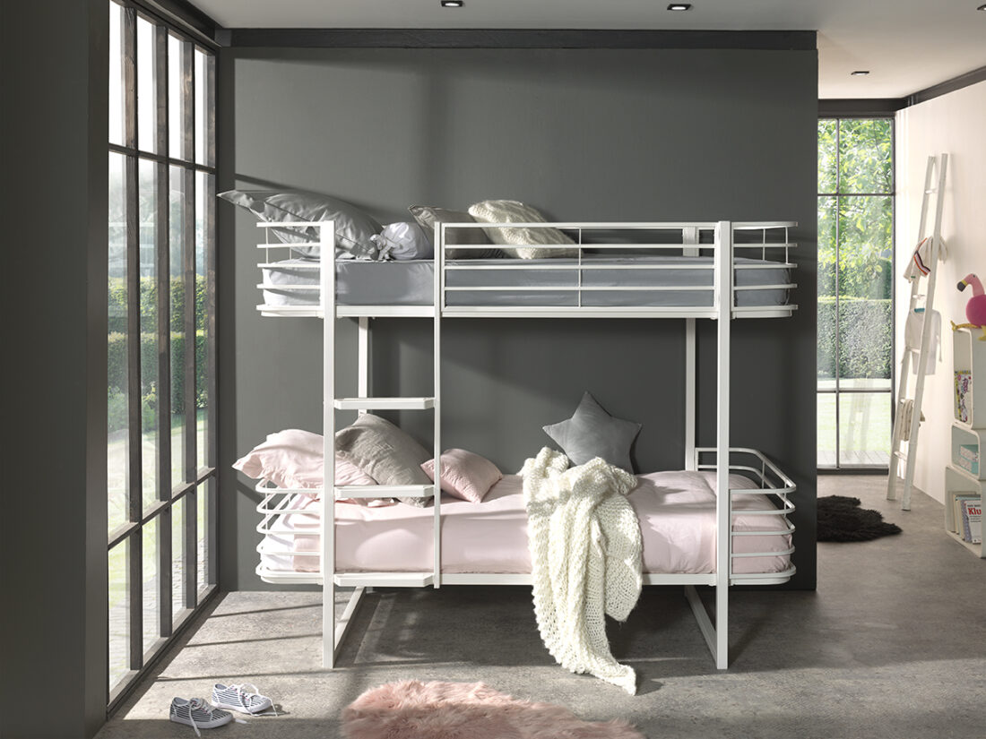 Stapelbed Oscar 8211 90x200cm 8211 Wit