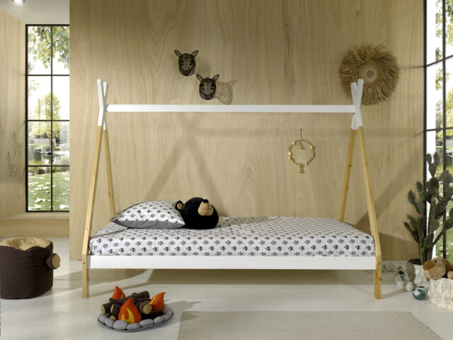 Tipi Bed Lp 90x200cm Wit
