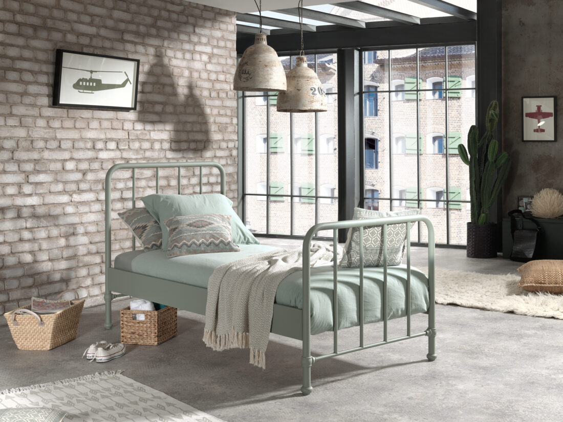 Bronxx Bed Mat Olijfgroen 90x200cm