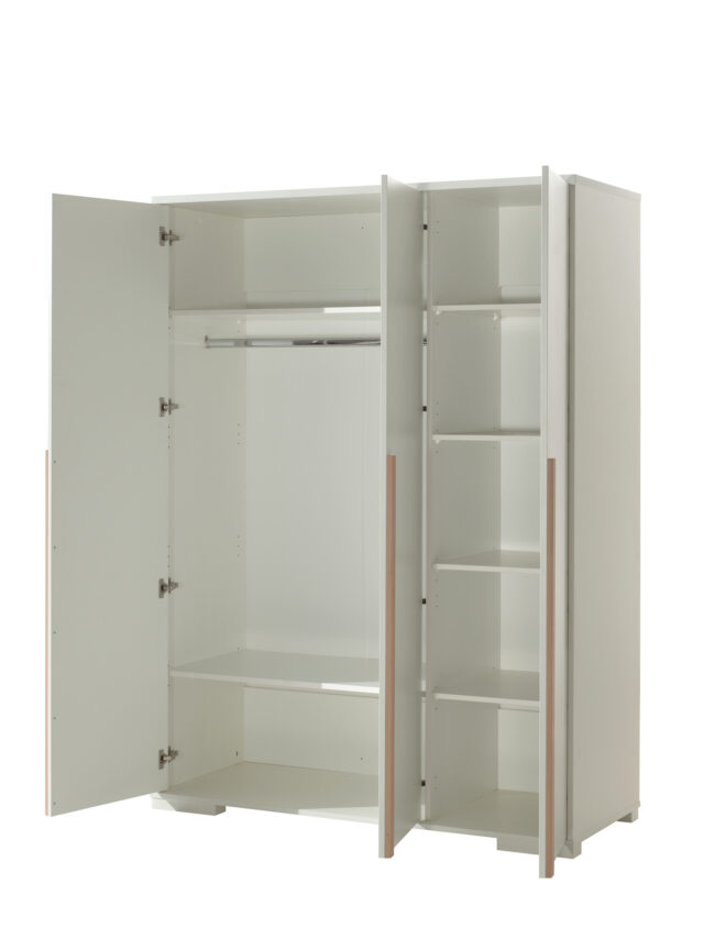 Linnenkast Londen 8211 3 Deurs 8211 Wit