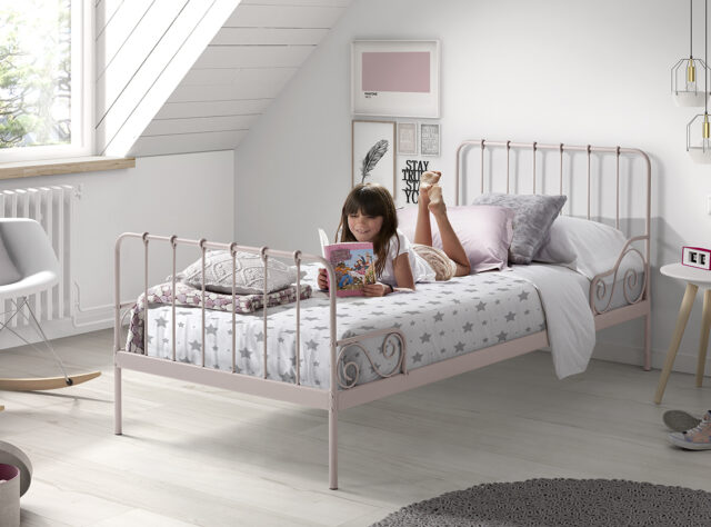 Ledikant Alice 8211 90x200cm 8211 Roze