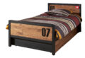 The ALEX combination consists of a bed 90x200cm, slatted base, and trundle bed.