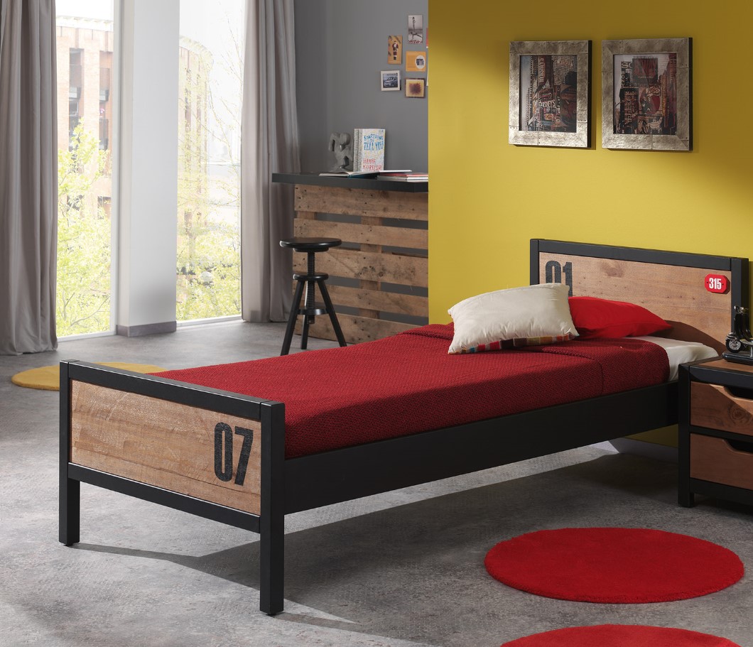 The Alex Combination Consists Of A Bed 90x200cm Slatted Base And Trundle Bed