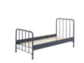Ledikant Bronxx - Mat Blauw Denim - 90x200cm