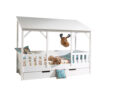 This Housebed-combinatie bestaat uit een housebed en een bedlade.