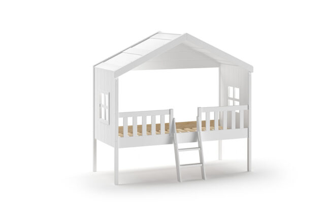 Huisbed Ladder Wit