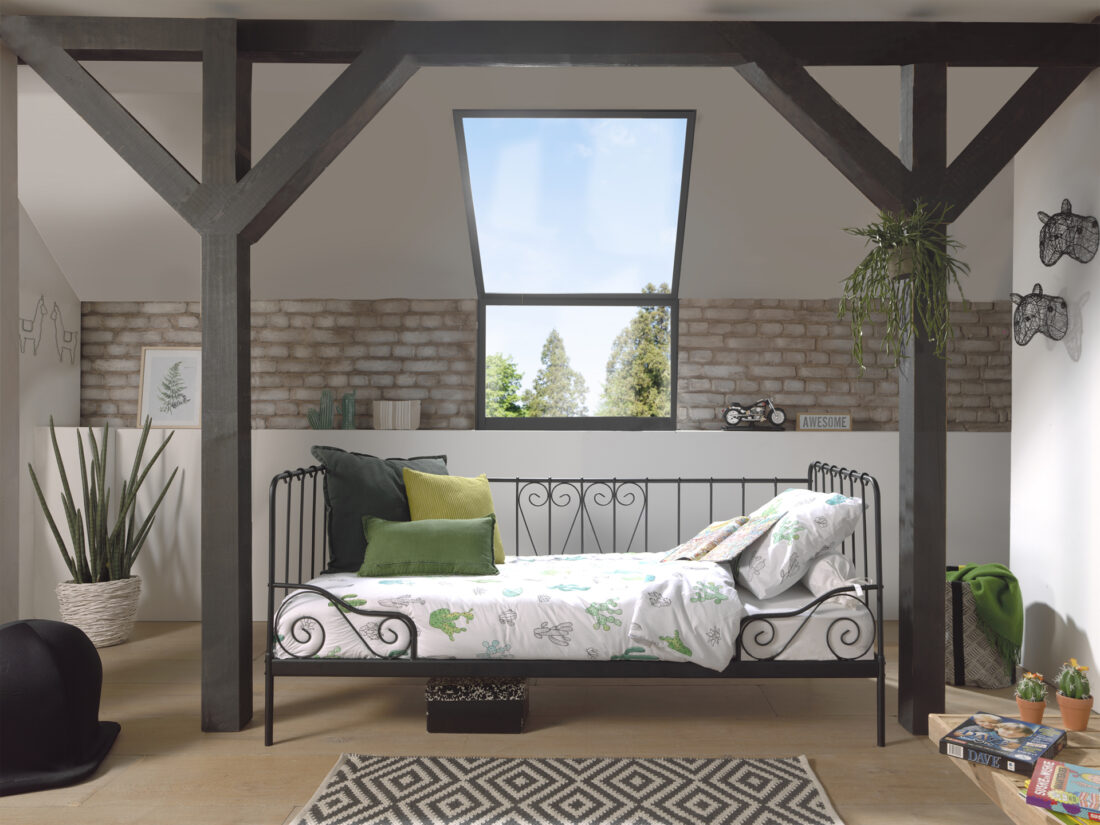 Kajuitbed Alice 8211 Zwart 8211 90x200cm