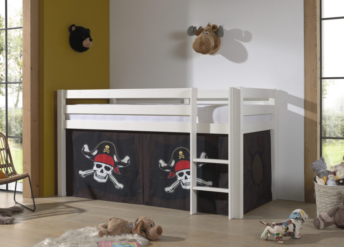 Hoogslaper Pino Incl Gordijn Caribian Pirates