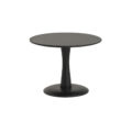 Bijzettafel Ø60 - Laag - Black
