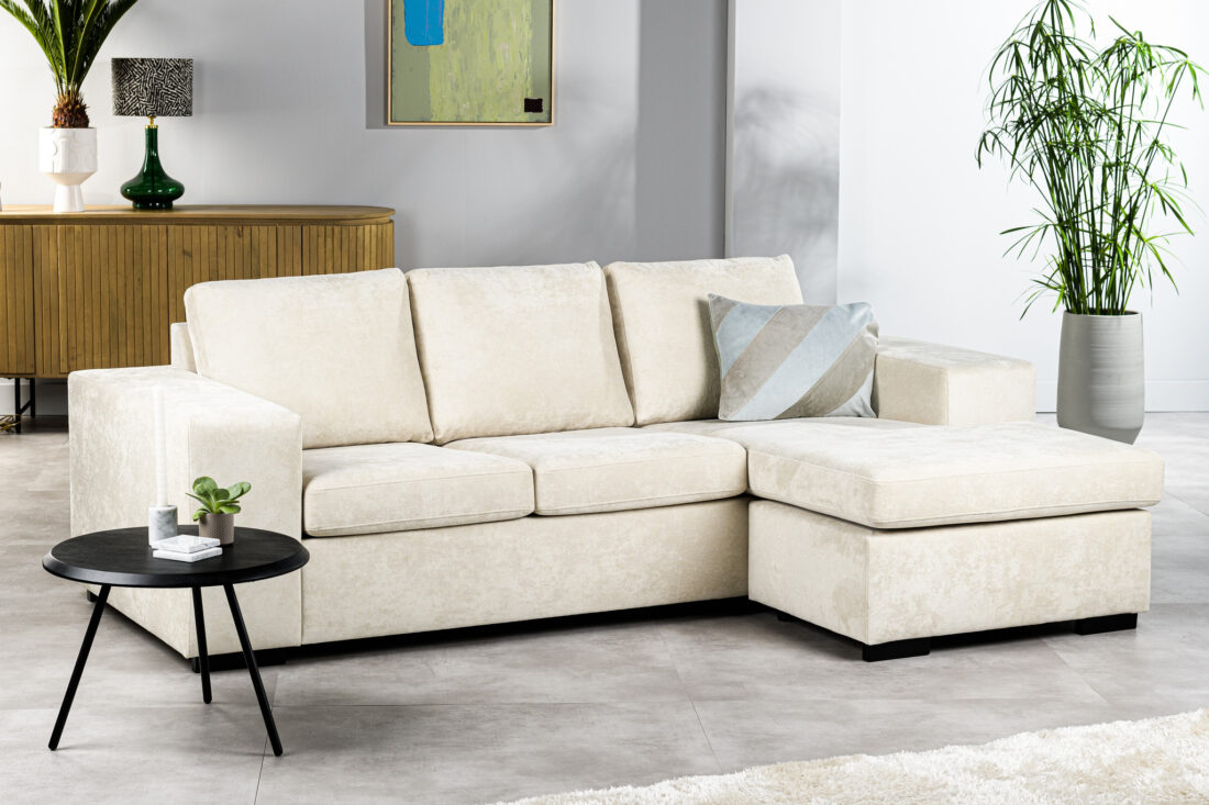 3 Zitsbank Cl L R 8211 Stof Hotel Chique 8211 H460 Beige