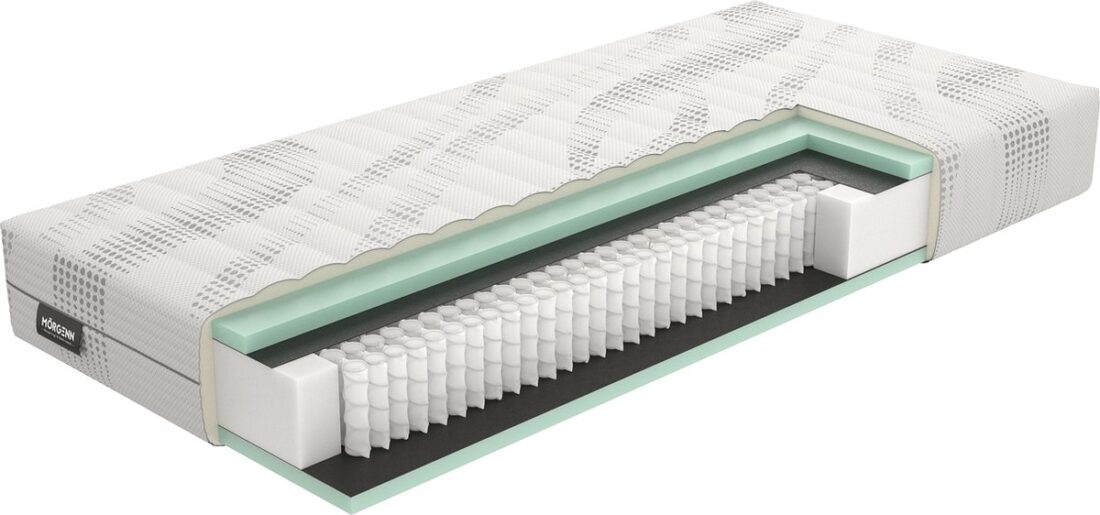 Matras Mrgenn Santorini 8211 25 Cm 8211 Pocketvering 8211 Koudschuim 8211 Cooltouch 70x200cm