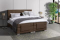 Elektrische Boxspring Nauplion Mörgenn - Bruin - Complete set incl. montage 180x200cm