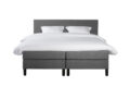 Boxspring Mörgenn Milos - Grijs - Compleet luxe set - 140x200cm