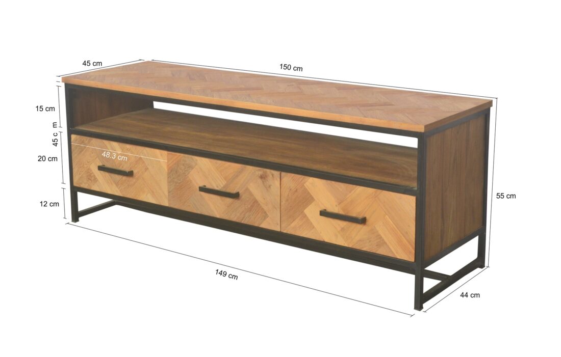 Tv Meubel Tv Accent 150 Cm