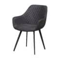 Eetkamerstoel Luca - Antraciet (minimale bestelling 2 stuks)