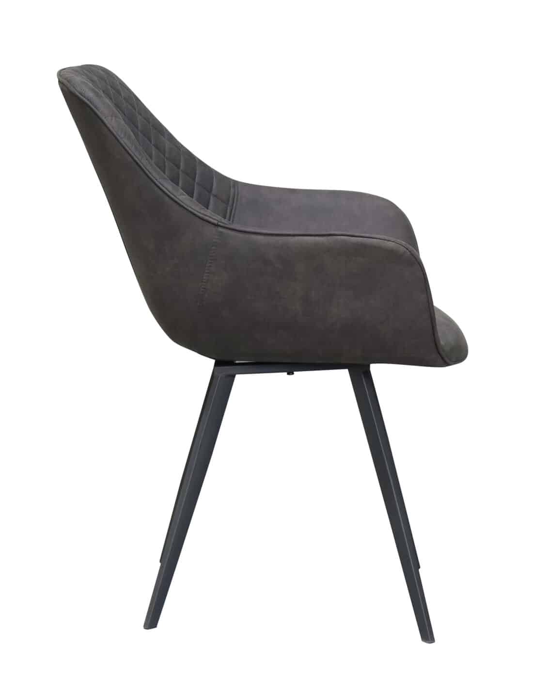 Eetkamerstoel Luca 8211 Antraciet Minimale Bestelling 2 Stuks