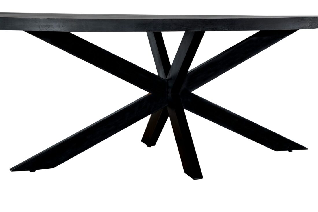 Eetkamertafel Kala Oval Spider 210 Cm